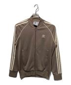 adidasアディダス）の古着「アディカラー クラシックス SSTトラックジャケット」｜ブラウン