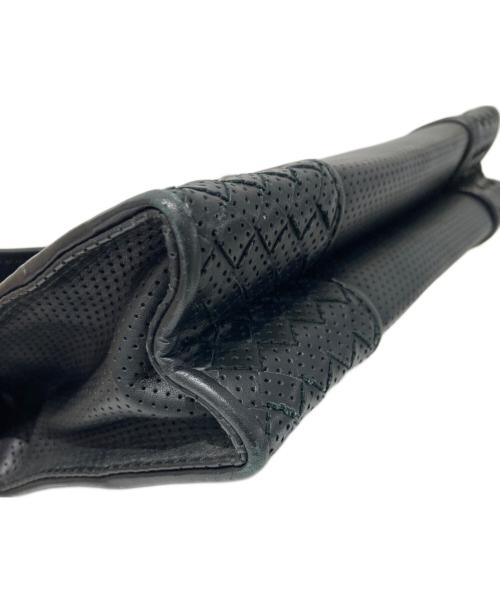 BOTTEGA VENETA（ボッテガベネタ）BOTTEGA VENETA (ボッテガベネタ) クラッチバッグ ブラックの古着・服飾アイテム