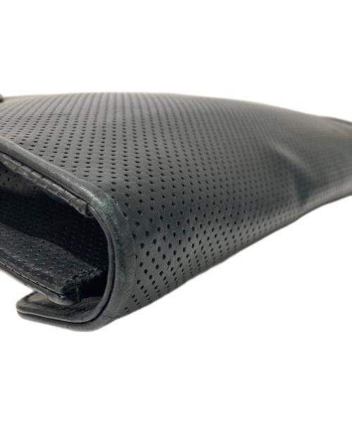 BOTTEGA VENETA（ボッテガベネタ）BOTTEGA VENETA (ボッテガベネタ) クラッチバッグ ブラックの古着・服飾アイテム