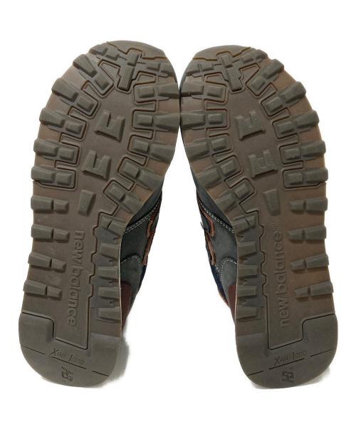 NEW BALANCE（ニューバランス）NEW BALANCE (ニューバランス) CONE MILLS デニム切替ローカットスニーカー グレー サイズ:26の古着・服飾アイテム