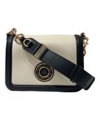MARC JACOBSマークジェイコブス）の古着「ショルダーバッグ」｜ブラック×アイボリー