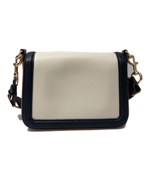 MARC JACOBS（マークジェイコブス）MARC JACOBS (マークジェイコブス) ショルダーバッグ ブラック×アイボリーの古着・服飾アイテム
