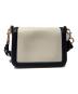MARC JACOBS (マークジェイコブス) ショルダーバッグ ブラック×アイボリー：10000円
