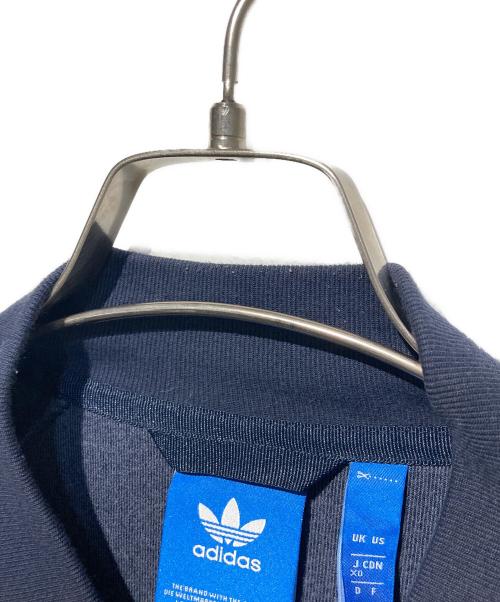 adidas（アディダス）adidas (アディダス) ベロアトラックジャケット ブルー サイズ:XOの古着・服飾アイテム