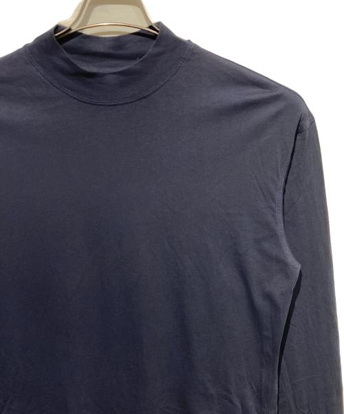DRIES VAN NOTEN（ドリスヴァンノッテン）DRIES VAN NOTEN (ドリスヴァンノッテン) モックネックカットソー ネイビー サイズ:Mの古着・服飾アイテム