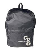 CDGシーディージー）の古着「Wave Logo Backpack」｜ブラック