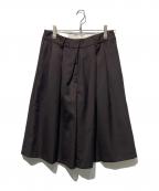 TODAYFULトゥデイフル）の古着「Twill Bermuda Pants」｜ブラウン