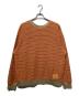 HERALBONY（ヘラルボニー）の古着「Multi-Color Loopback Sweatshirt (Art-Inspired)「Untitled」」｜オレンジ