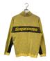 SUPREME (シュプリーム) 2-Tone Ribbed Zip Up Sweater イエロー×ブラック サイズ:Ｍ：15000円
