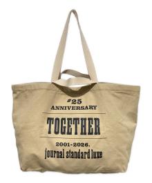 journal standard luxe（ジャーナルスタンダード ラックス）の古着「25THトート ビッグ」｜カーキ