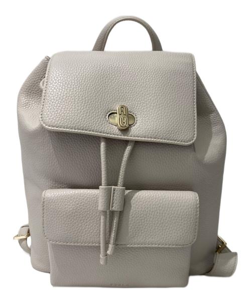 FURLA（フルラ）FURLA (フルラ) DANAE  リュック ベージュの古着・服飾アイテム