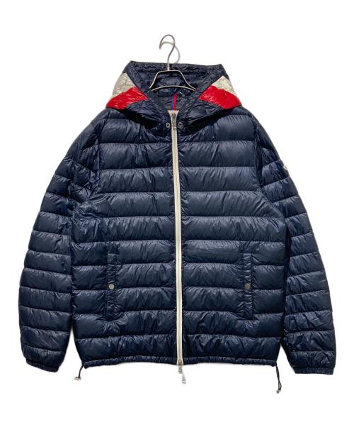 MONCLER（モンクレール）MONCLER (モンクレール) CEZE GIUBBOTTO ダウンジャケット ネイビー サイズ:４の古着・服飾アイテム