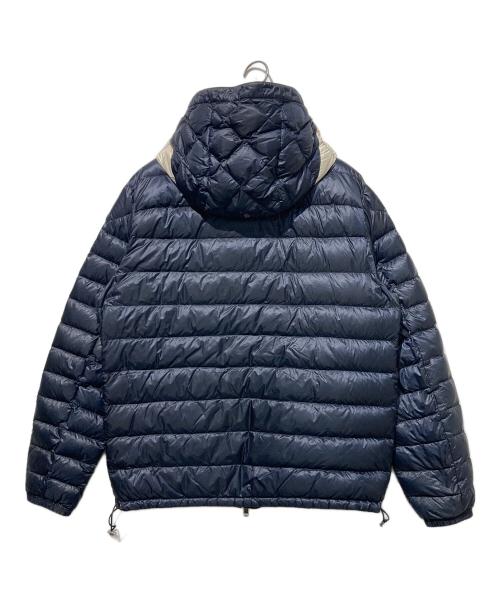 MONCLER（モンクレール）MONCLER (モンクレール) CEZE GIUBBOTTO ダウンジャケット ネイビー サイズ:４の古着・服飾アイテム