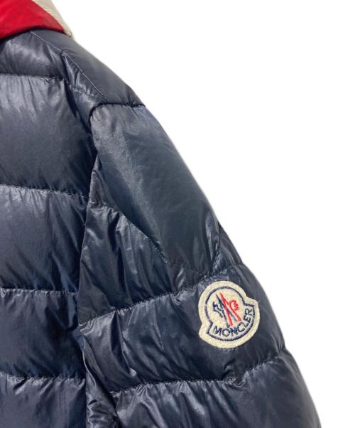MONCLER（モンクレール）MONCLER (モンクレール) CEZE GIUBBOTTO ダウンジャケット ネイビー サイズ:４の古着・服飾アイテム