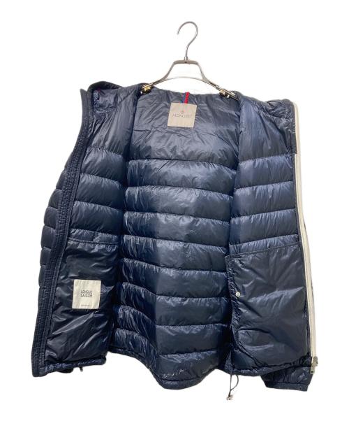 MONCLER（モンクレール）MONCLER (モンクレール) CEZE GIUBBOTTO ダウンジャケット ネイビー サイズ:４の古着・服飾アイテム