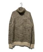MONCLERモンクレール）の古着「MAGLIONE TRICOT GIROCOLLO タートルネックニット」｜ブラウン