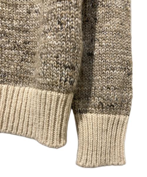 MONCLER（モンクレール）MONCLER (モンクレール) MAGLIONE TRICOT GIROCOLLO タートルネックニット ブラウン サイズ:XLの古着・服飾アイテム