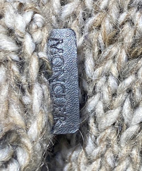 MONCLER（モンクレール）MONCLER (モンクレール) MAGLIONE TRICOT GIROCOLLO タートルネックニット ブラウン サイズ:XLの古着・服飾アイテム