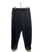 F.C.R.B.×WILDSIDE YOHJI YAMAMOTOエフシーレアルブリストル×ワイルドサイド ヨウジ ヤマモト）の古着「VENTILATION TRACK PANTS」｜ブラック