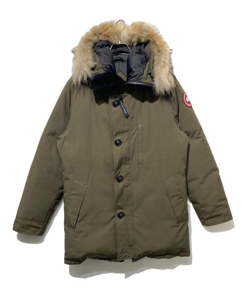 CANADA GOOSE（カナダグース）CANADA GOOSE (カナダグース) Jasper Parka ダウンジャケット オリーブ サイズ:Lの古着・服飾アイテム