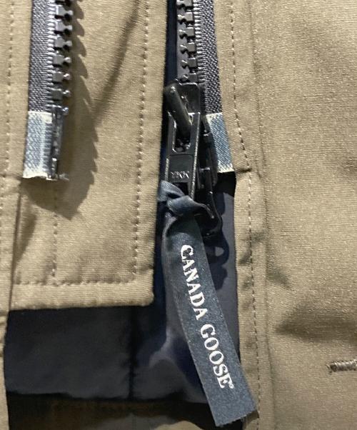 CANADA GOOSE（カナダグース）CANADA GOOSE (カナダグース) Jasper Parka ダウンジャケット オリーブ サイズ:Lの古着・服飾アイテム