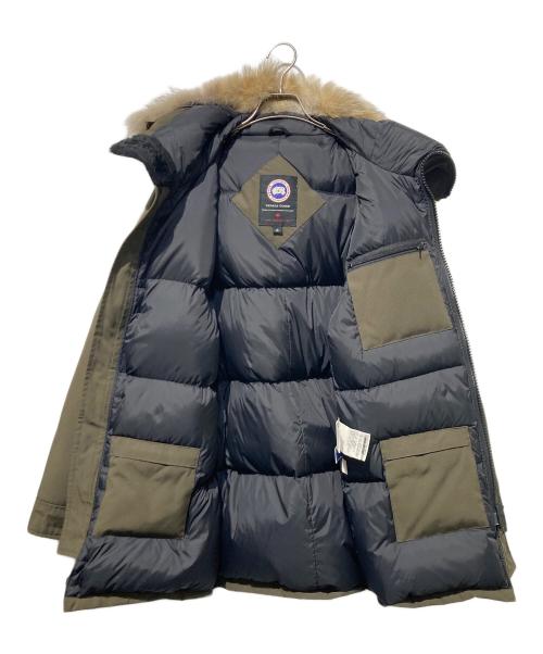 CANADA GOOSE（カナダグース）CANADA GOOSE (カナダグース) Jasper Parka ダウンジャケット オリーブ サイズ:Lの古着・服飾アイテム