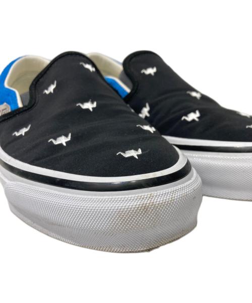 VANS（ヴァンズ）VANS (ヴァンズ) Liberaiders (リベレイダース) スリッポン ブラック×ブルー サイズ:27.5の古着・服飾アイテム