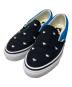 VANS（ヴァンズ）の古着「スリッポン」｜ブラック×ブルー