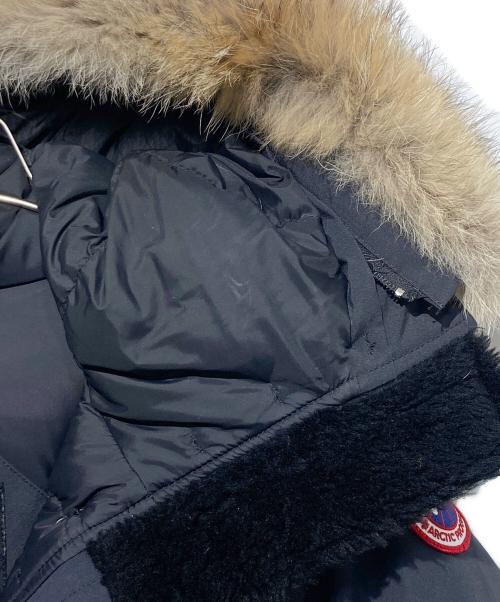CANADA GOOSE（カナダグース）CANADA GOOSE (カナダグース) BRONTE PARKA ダウンコート ネイビー サイズ:Ｓの古着・服飾アイテム