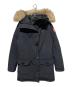 CANADA GOOSE（カナダグース）の古着「BRONTE PARKA ダウンコート」｜ネイビー
