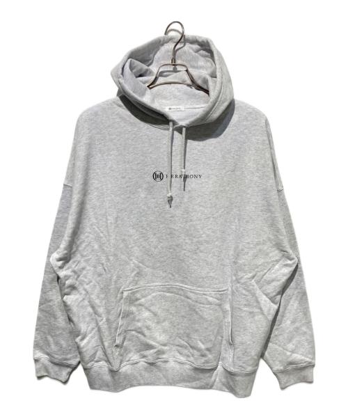 HERALBONY（ヘラルボニー）HERALBONY (ヘラルボニー) リラックスフィットフーディー「ゲーム」 グレー サイズ: XLの古着・服飾アイテム