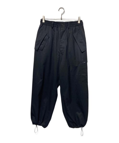 Y-3（ワイスリー）Y-3 (ワイスリー) REFINED WOOL STRAIGHT PANTS ブラック サイズ:Sの古着・服飾アイテム