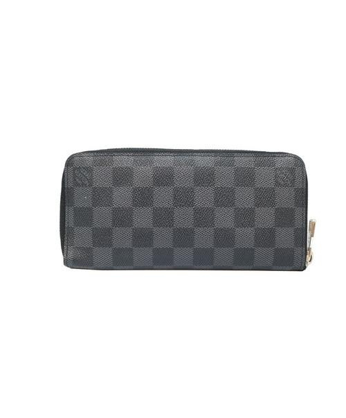 LOUIS VUITTON（ルイ ヴィトン）LOUIS VUITTON (ルイヴィトン) ジッピーウォレット・ヴェルティカル ブラック サイズ:- ダミエ・グラフィット N63095 CA4102の古着・服飾アイテム