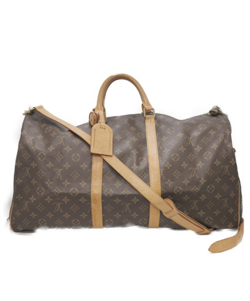 LOUIS VUITTON（ルイ ヴィトン）LOUIS VUITTON (ルイヴィトン) キーポル・バンドリエール55 ブラウン サイズ:55 モノグラム M41414 FL0020の古着・服飾アイテム