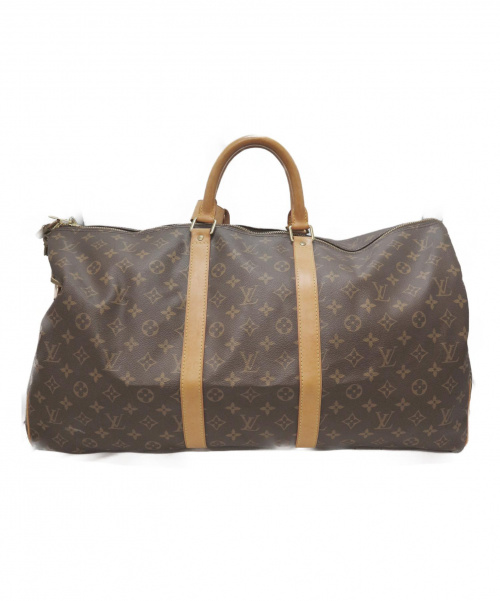 LOUIS VUITTON（ルイ ヴィトン）LOUIS VUITTON (ルイヴィトン) キーポル・バンドリエール55 ブラウン サイズ:55 モノグラム M41414 FL0020の古着・服飾アイテム