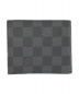 LOUIS VUITTON (ルイヴィトン) ポルトフォイユ・マルコ NM ダミエ・グラフィット サイズ:NM ダミエ N63336 CR0147：59800円