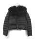 MONCLER（モンクレール）の古着「シープファー付ダウンジャケット」｜ブラック