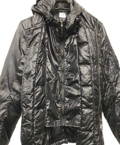 C.P COMPANY（シーピーカンパニー）C.P COMPANY (シーピーカンパニー) ダウンジャケット ブラック サイズ:50の古着・服飾アイテム