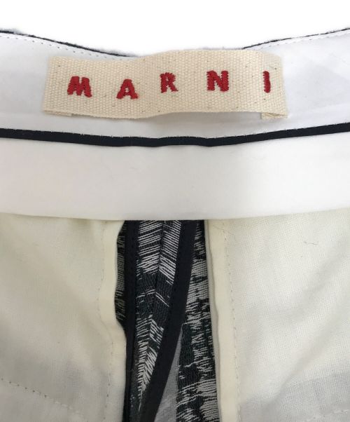 MARNI（マルニ）MARNI (マルニ) ジャガードパンツ グリーン サイズ:38の古着・服飾アイテム