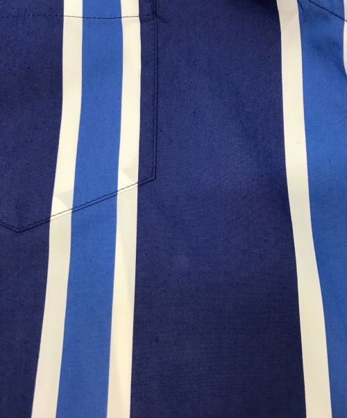 sacai（サカイ）sacai (サカイ) ストライプシャツ ブルー サイズ:2の古着・服飾アイテム