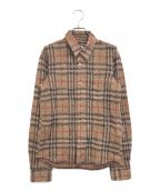 COMME des GARCONS JUNYA WATANABE MANコムデギャルソンジュンヤワタナベマン）の古着「モヘヤシャツ」｜ブラウン