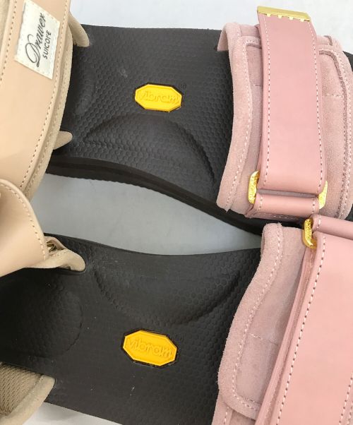 DRAWER（ドゥロワー）DRAWER (ドゥロワー) suicoke (スイコック) サンダル ピンク サイズ:US6の古着・服飾アイテム