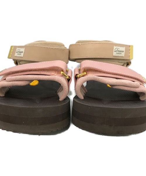 DRAWER（ドゥロワー）DRAWER (ドゥロワー) suicoke (スイコック) サンダル ピンク サイズ:US6の古着・服飾アイテム