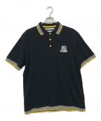 WHITE MOUNTAINEERINGホワイトマウンテニアリング）の古着「ポロシャツ」｜ブラック