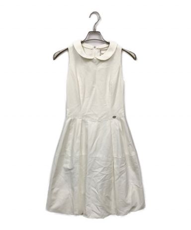 デイジーリンfor フォクシー　未使用　白襟ニットワンピース デイジーリンfor フォクシー 未使用 白襟ニットワンピース - メルカリ