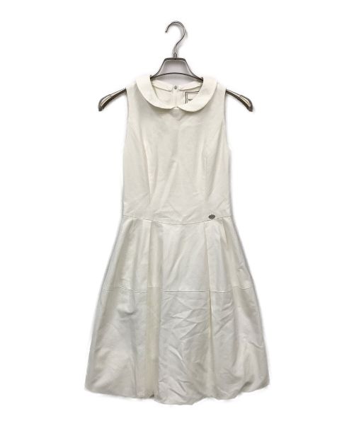 daisy lin for foxey（デイジーリン フォー フォクシー）daisy lin for foxey (デイジーリン フォー フォクシー) ノースリーブワンピース ホワイト サイズ:38の古着・服飾アイテム