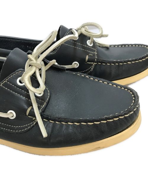 PARABOOT（パラブーツ）PARABOOT (パラブーツ) デッキシューズ ネイビー サイズ:7の古着・服飾アイテム