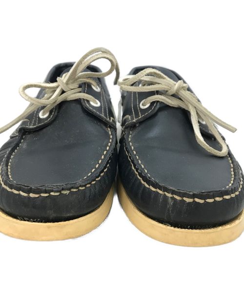 PARABOOT（パラブーツ）PARABOOT (パラブーツ) デッキシューズ ネイビー サイズ:7の古着・服飾アイテム