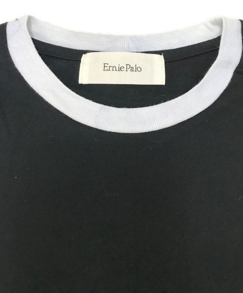 Ernie Palo（アーニーパロ）Ernie Palo (アーニーパロ) リンガーTシャツ ブラック サイズ:Fの古着・服飾アイテム