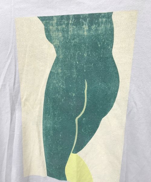 JOHN MASON SMITH（ジョンメイソンスミス）JOHN MASON SMITH (ジョンメイソンスミス) Tシャツ ベージュ サイズ:Lの古着・服飾アイテム